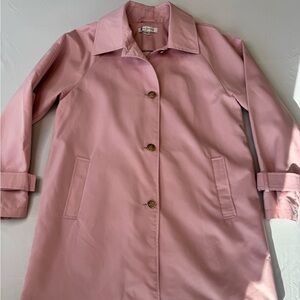 Via Spiga Blush Lightweight Trench Coat Size Medium